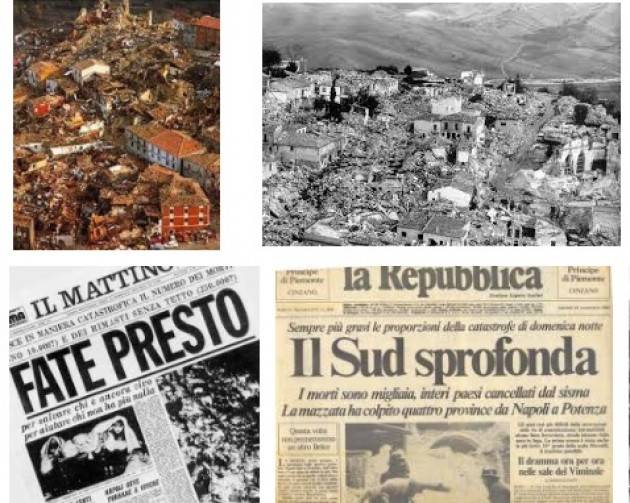 AccaddeOggi   #23novembre 1980 – Irpinia:sisma 6,5 della scala Richter