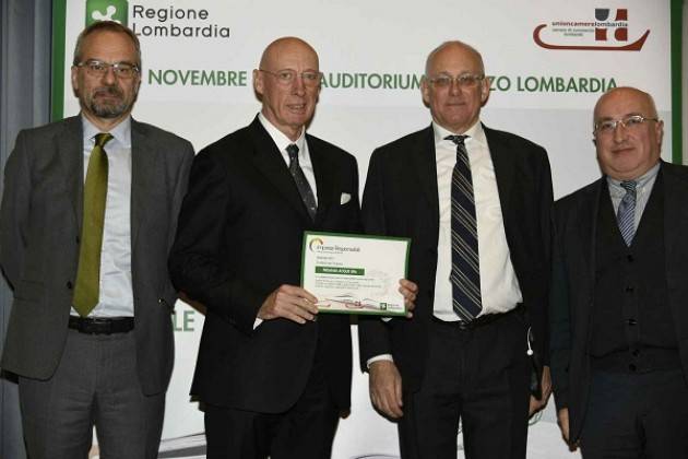 Premio Buone Prassi Padania Acque Cremona premiata a Milano