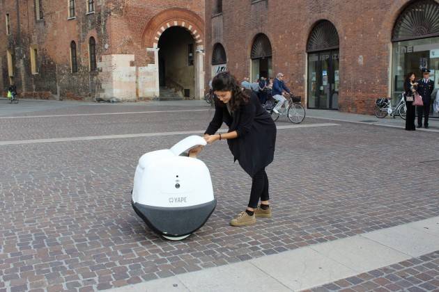 Tecno A Cremona Il Pony Express robot
