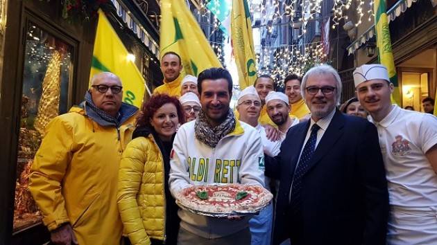 UNESCO: COLDIRETTI, PER TUTELA 2 MLN FIRME E RECORD MAXIPIZZA