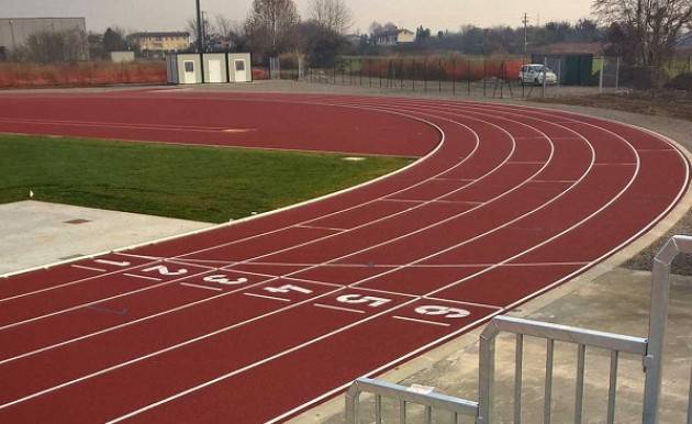 Crema  Pista di atletica: primo lotto concluso