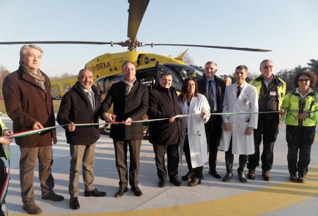 ASST INAUGURATA LA NUOVA ELISUPERFICIE DELL’OSPEDALE DI CREMONA 