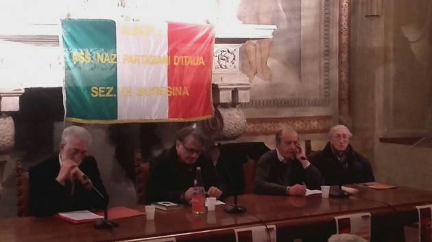 Anpi Soresina Miguel Gotor (Liberi Uguali)  parla dell’attualità di Antonio Gramsci