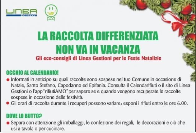 Cremona  Festività natalizie e di fine anno, eco-consigli e variazioni al servizio raccolta rifiuti