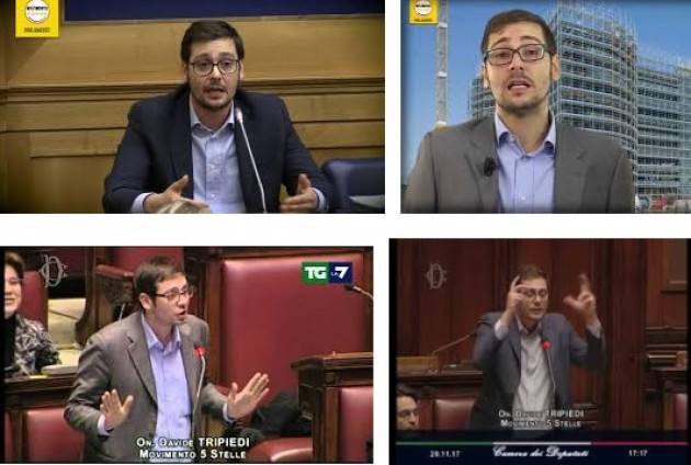 TRIPIEDI, M5S: ‘IN LEGGE DI STABILITA’ APPROVATI I NOSTRI EMENDAMENTI CONTRO IL BRACCONAGGIO E LA SUBSIDENZA’