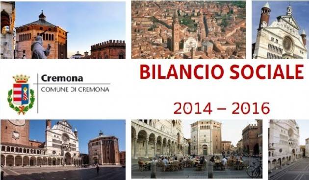 Cremona Numeri e azioni: sul sito il primo Bilancio Sociale del Comune