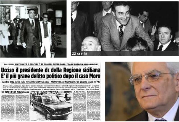 AccaddeOggi 6 gennaio 1980 – Cosa Nostra uccide il presidente della Regione Sicilia Piersanti Mattarella.