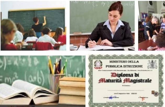 Flc-Cgil Scuola Come risolvere il problema degli Insegnanti con diploma magistrale dopo sentenza