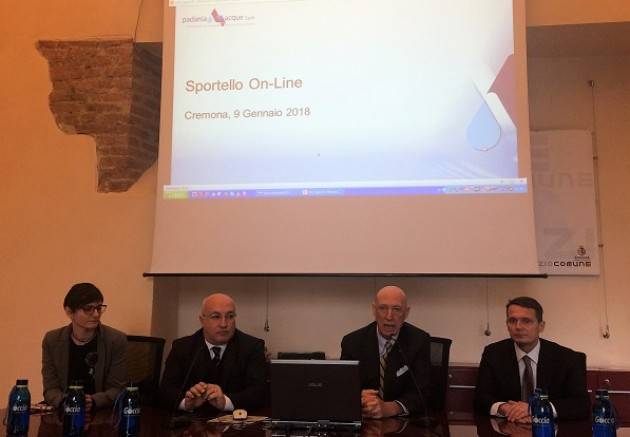 Padania Acque S.p.A.: presentato  il nuovo Sportello online.