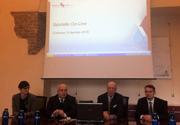 Padania Acque S.p.A.: presentato il nuovo Sportello online.