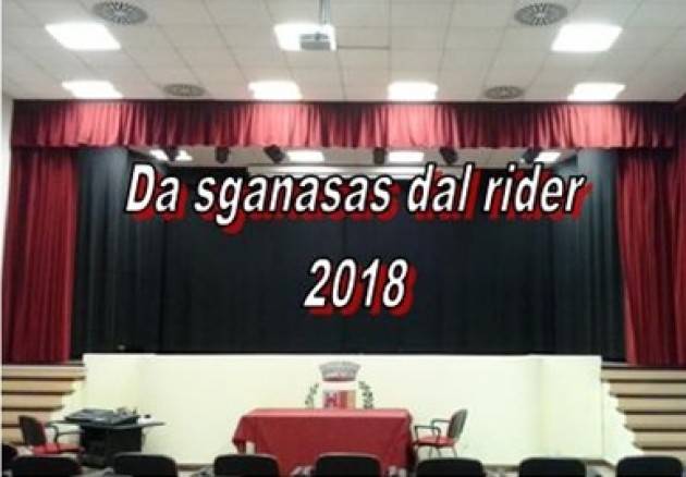 Gussola V° edizione 2018 .. Sganasas dal  rider  Evento del 25 febbraio