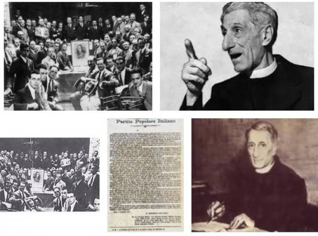 AccaddeOggi 18 gennaio 1919-Viene fondato a Roma il Partito Popolare Italiano da don Luigi Sturzo