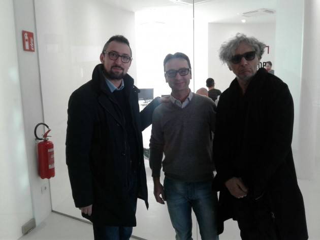 Matteo Piloni (Pd) Visita la Omnicos importante industria polo cremasco della cosmesi