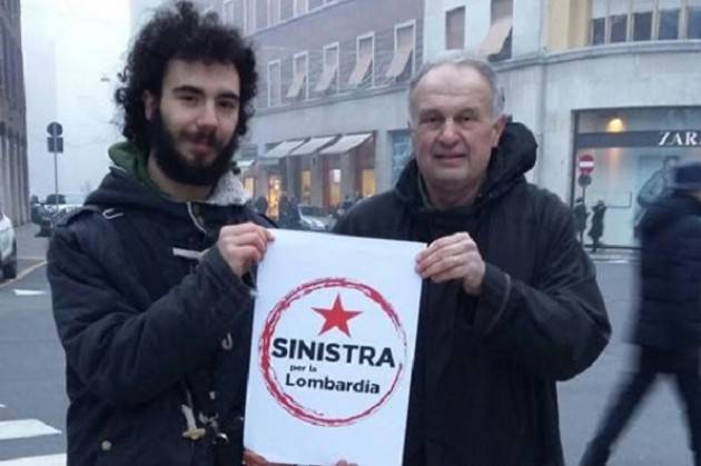 Massimo Gatti , candidato Presidente  di  ‘Sinistra per la Lombardia’ sarà a Crema  Domenica 21 gennaio