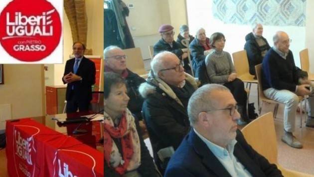 Paolo Bodini (LeU) Anche se il ‘Rosatellum’ è una brutta legge elettorale è necessario andare a votare