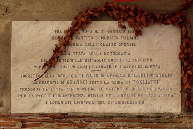 Il 1° Congresso del Partito Comunista d'Italia nato  a Livorno il 21 gennaio 1921