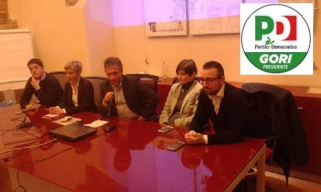  (Video) Burgazzi,Nava, Piloni,Pontiggia candidati cremonesi del Pd per Gori Presidente Lombardia