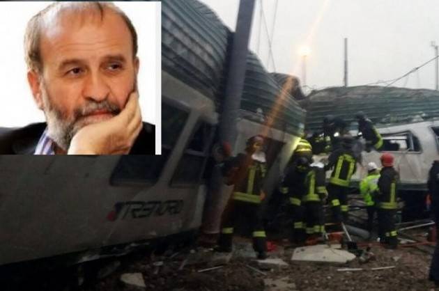 (Telefonata) Treno deragliato sulla Cremona-Milano con 4 morti  Ns intervista ad Agostino Alloni. Nessun errore umano ma casualità