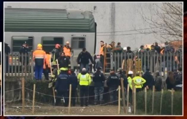 (Telefonata) Treno deragliato sulla Cremona-Milano con 4 morti  Ns intervista ad Agostino Alloni. Nessun errore umano ma casualità