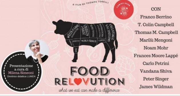 Il film Food ReLOVution arriva a Cremona , al Chaplin , il 30 gennaio