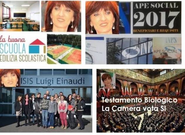 Lettera aperta di Cinzia Fontana (Pd) : Si chiude un’esperienza ma impegno e passione non vengono meno