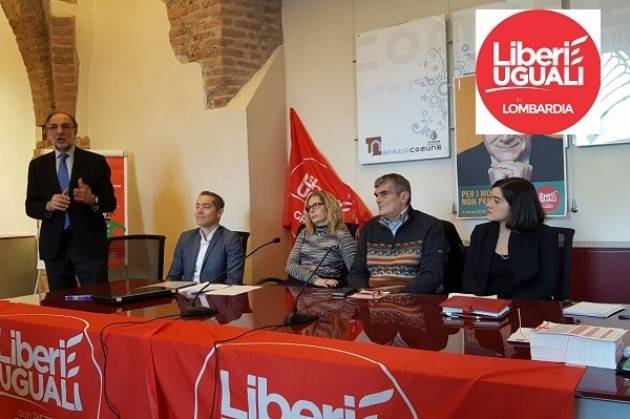 Liberi e Uguali Cremona ha raccolto le firme .Sarà presente alle elezioni Regionali Lombarde del  4 marzo