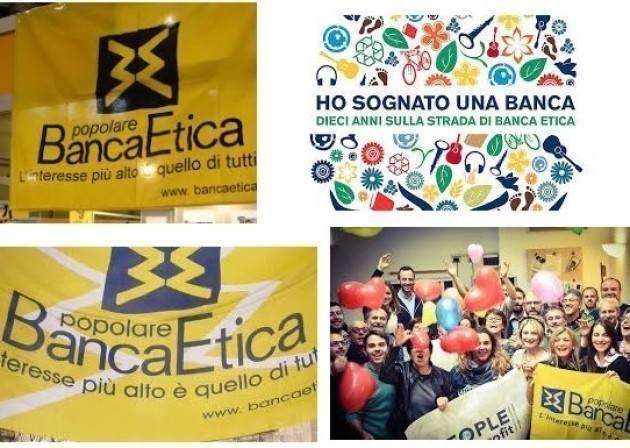 IL GIT BANCA ETICA   soddisfatto per mantenimento quote di Cremona, Crema e Vescovato