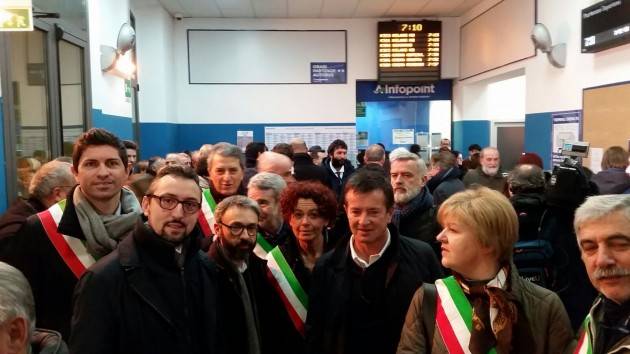 Matteo Piloni (Pd) Stamattina ho partecipato all'iniziativa ‘In treno con noi’