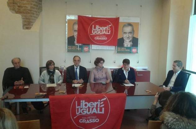 A (Video) Cremona Liberi e Uguali ha presentato i suoi candidati alle politiche per il Sud Lombardia