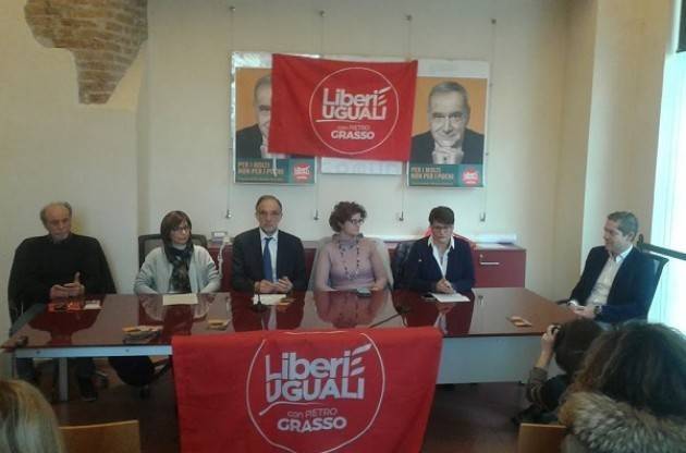 A (Video) Cremona Liberi e Uguali ha presentato i suoi candidati alle politiche per il Sud Lombardia