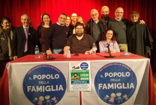A 30 giorni dal 4 marzo, Mario Adinolfi lancia da Cremona la campagna elettorale del PdF