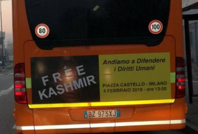 Solidarity day per il Kashmir, Milano - Piazza Castello, ore 13 – 4 febbraio