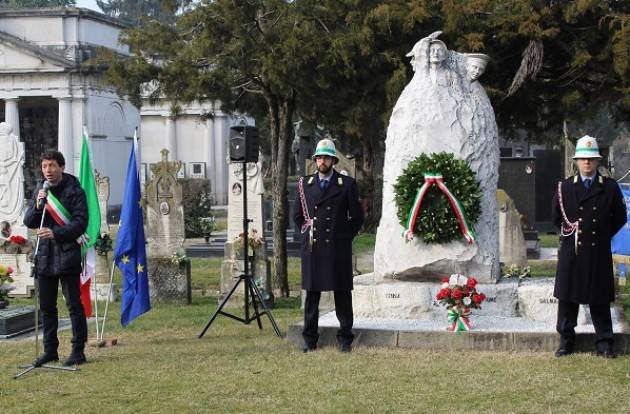 Cremona Commemorato al Civico Cimitero il ‘Giorno del Ricordo’