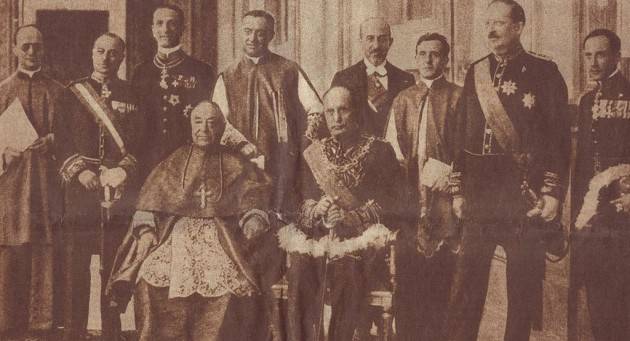 AccaddeOggi 11 Febbraio 1929 La firma dei Patti Lateranensi fra Regno D’Italia e Vaticano