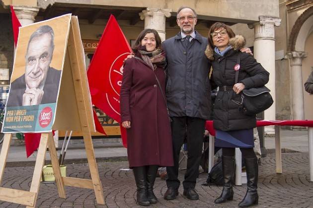 Liberi e Uguali Crema ,presentazione dei candidati nei collegi uninominali