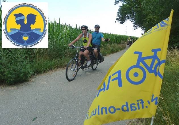 Fiab Cremona capofila del progetto LA CULTURA DELL’AMBIENTE VA IN TANDEM CON LA SOLIDARIETA