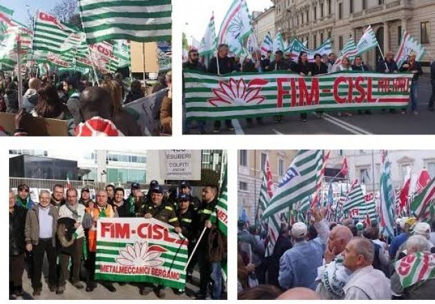 La Fim-Cisl Lombardia ha presentato Rapporto semestrale dell’Osservatorio Regionale della crisi e dell'occupazione