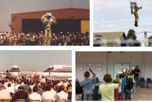 ROCKETMAN ARRIVA A VOLANDIA: DA APRILE 100 VOLI CON LA CINTURA RAZZO