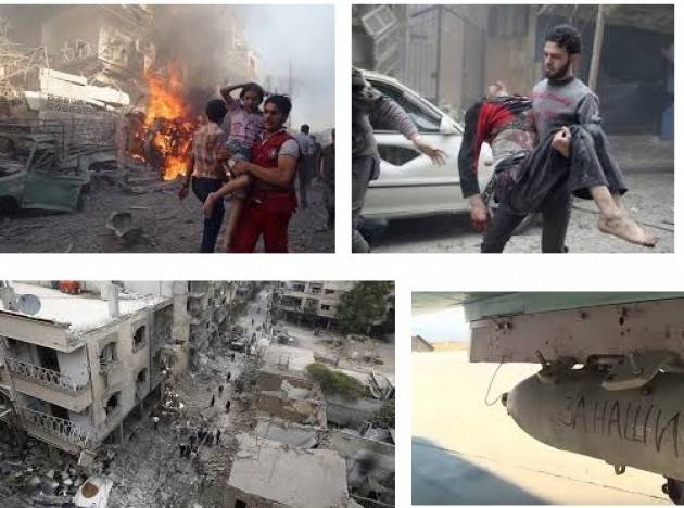 Amnesty. I bombardamenti in Siria sono crimini di guerra
