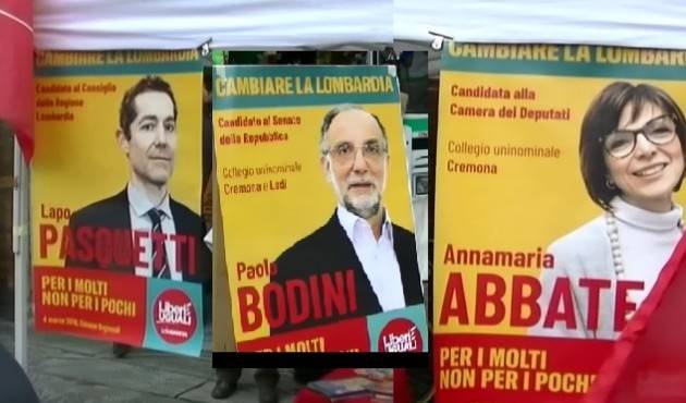 (Video) A Cremona Per Liberi e Uguali  Antonio Panzeri ha parlato sul tema La Sinistra in Italia e in Europa