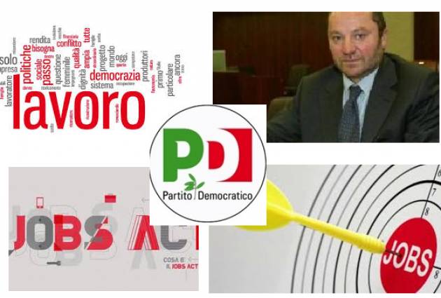 (Telef.) Luciano Pizzetti (Pd) : Il Job Acts va migliorato e la concertazione deve diventare uno strumento delle riforme