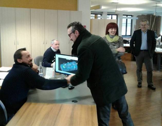 Matteo Piloni (Pd) Pochi giorni al voto. Visita a Bagnolo Cremasco  e Cremona