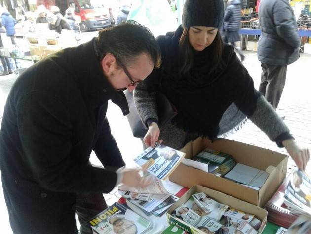 Matteo Piloni (Pd) Pochi giorni al voto. Visita a Bagnolo Cremasco  e Cremona