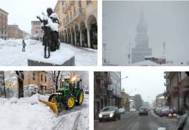 Cremona Neve e ghiaccio, operazioni di salatura in tutta la città .Attenzione al ‘gelicidio’