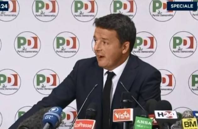 #Elezioni2018. Renzi dovrebbe dimettersi senza indugio di Elia Sciacca (Cremona)