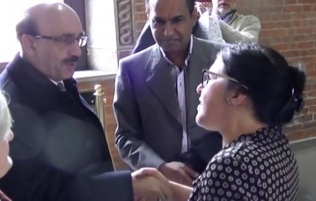 (Video) SARDAR MASOOD KHAN in visita a Cremona incontra l’Assessore Rosita Viola e Paolo Bodini (MdV)