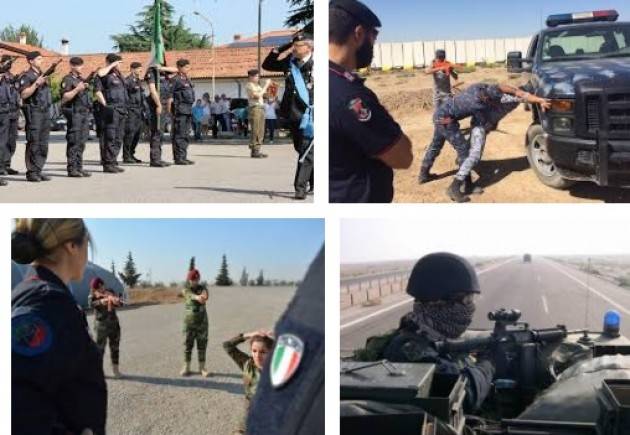 AISE IRAQ: CARABINIERI DELLA TASK FORCE POLICE FORMANO LA POLIZIA IRACHENA