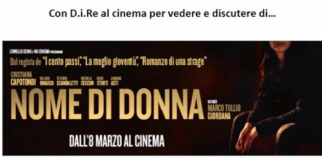 Cremona AIDA Presentazione Film Nome di Donna Domenica 11 marzo 2018 ore 16.30