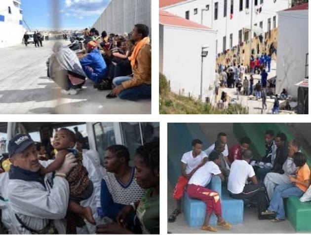 AISE HOTSPOT DI LAMPEDUSA  Ancora condizioni disumane