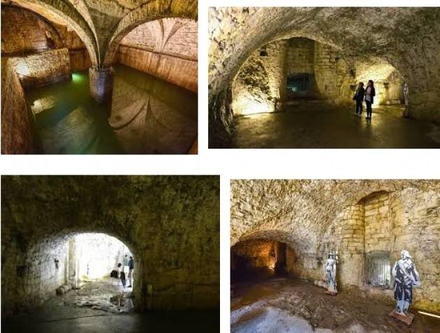 Bergamo sotterranea e dall'alto riaprono dal 31 marzo Torre di Gombito, Cannoniere e Fontana del Lantro